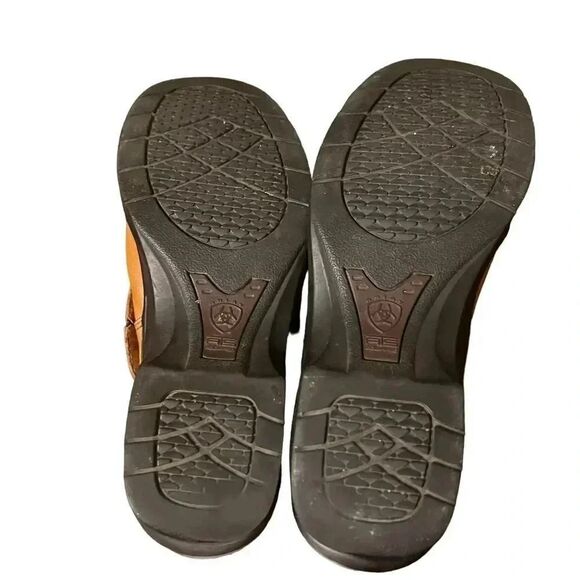 Ariat Tan Leather Mules - Picture 8 of 8